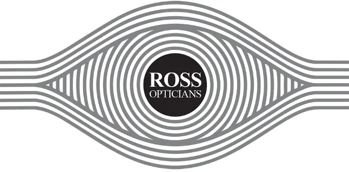 Ross Opticians logo in Shettleston Glasgow
